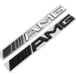 Insigne Logo AMG noir adhésif Mercedes Benz AMG